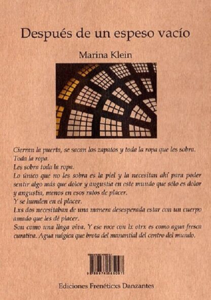 Después de un espeso vacío -Novela breve de Marina Klein- - Imagen 2